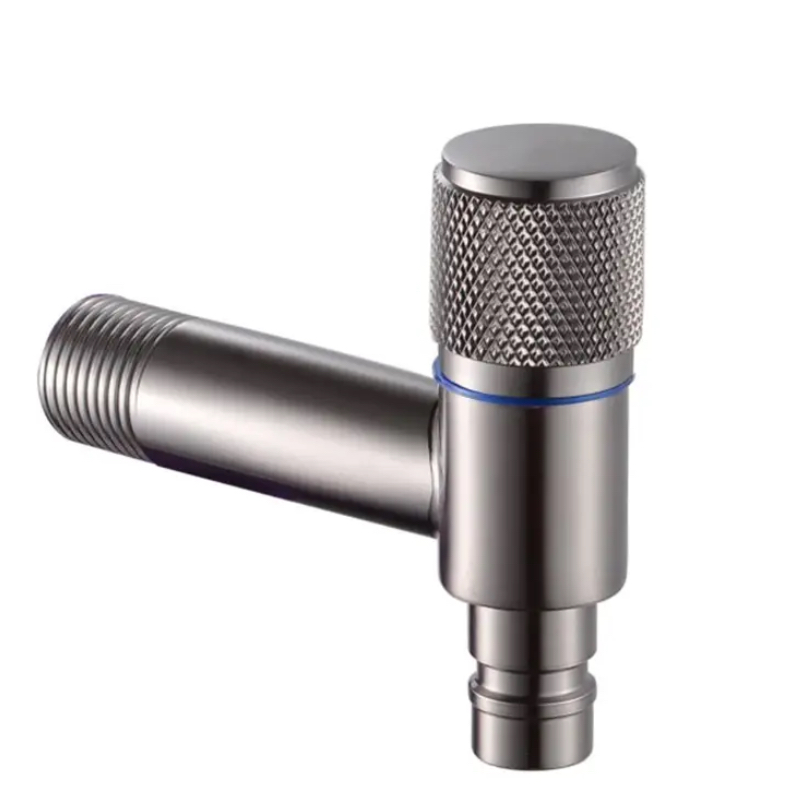 တိုးချဲ့ Knurled Knob အဝတ်လျှော်စက် Water Stop Valve တိုးချဲ့ Knurled Knob အဝတ်လျှော်စက် Water Stop Valve