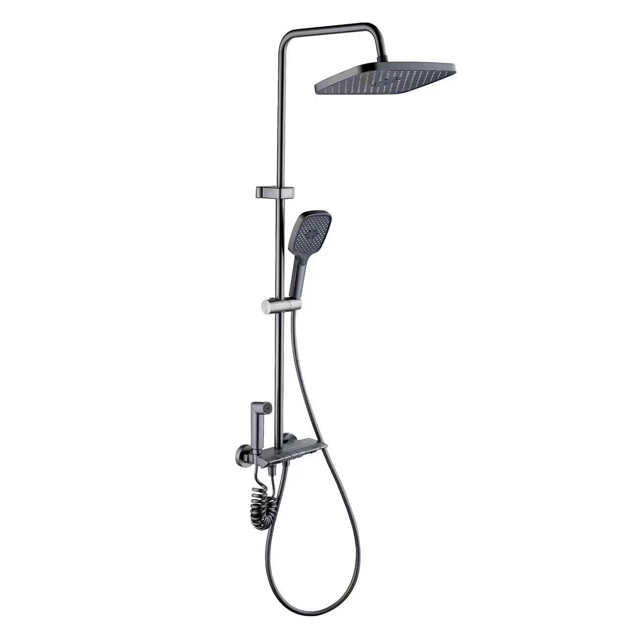 Spray Gun ဖြင့် Four-Mode Piano Key Shower Set