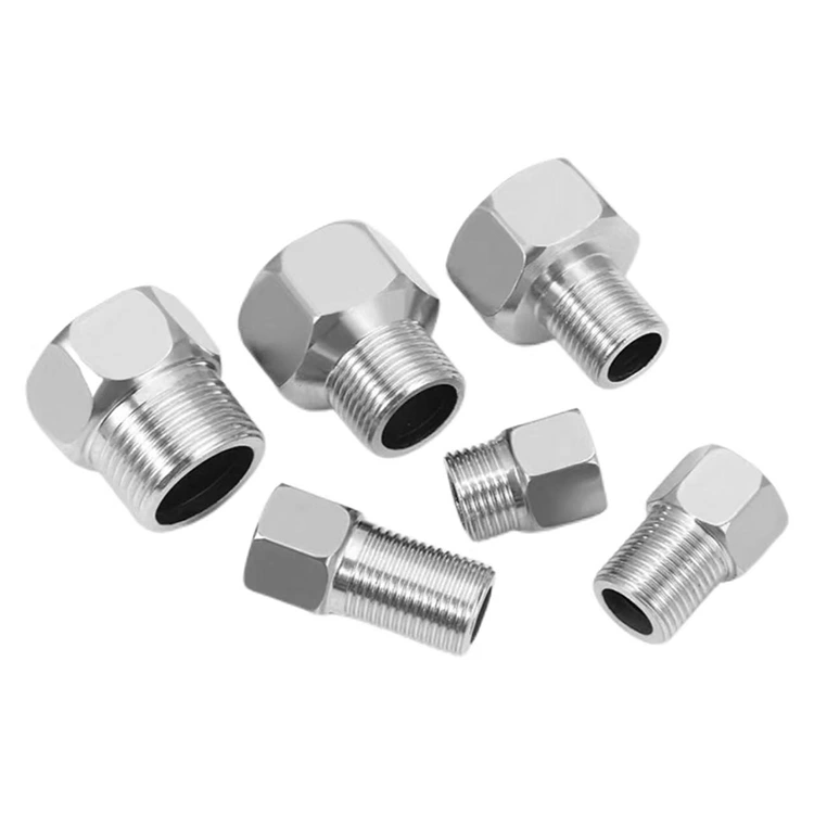 စက်မှုအဆင့် Hexagonal Male x Female Threaded Connector