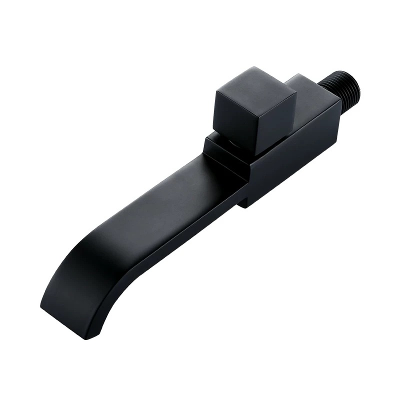 Minimalist Square-Pattern Hidden Faucet