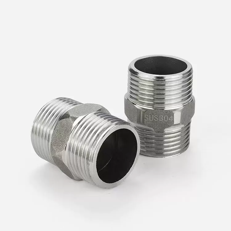 တိကျသော Hexagonal Male Thread Connector