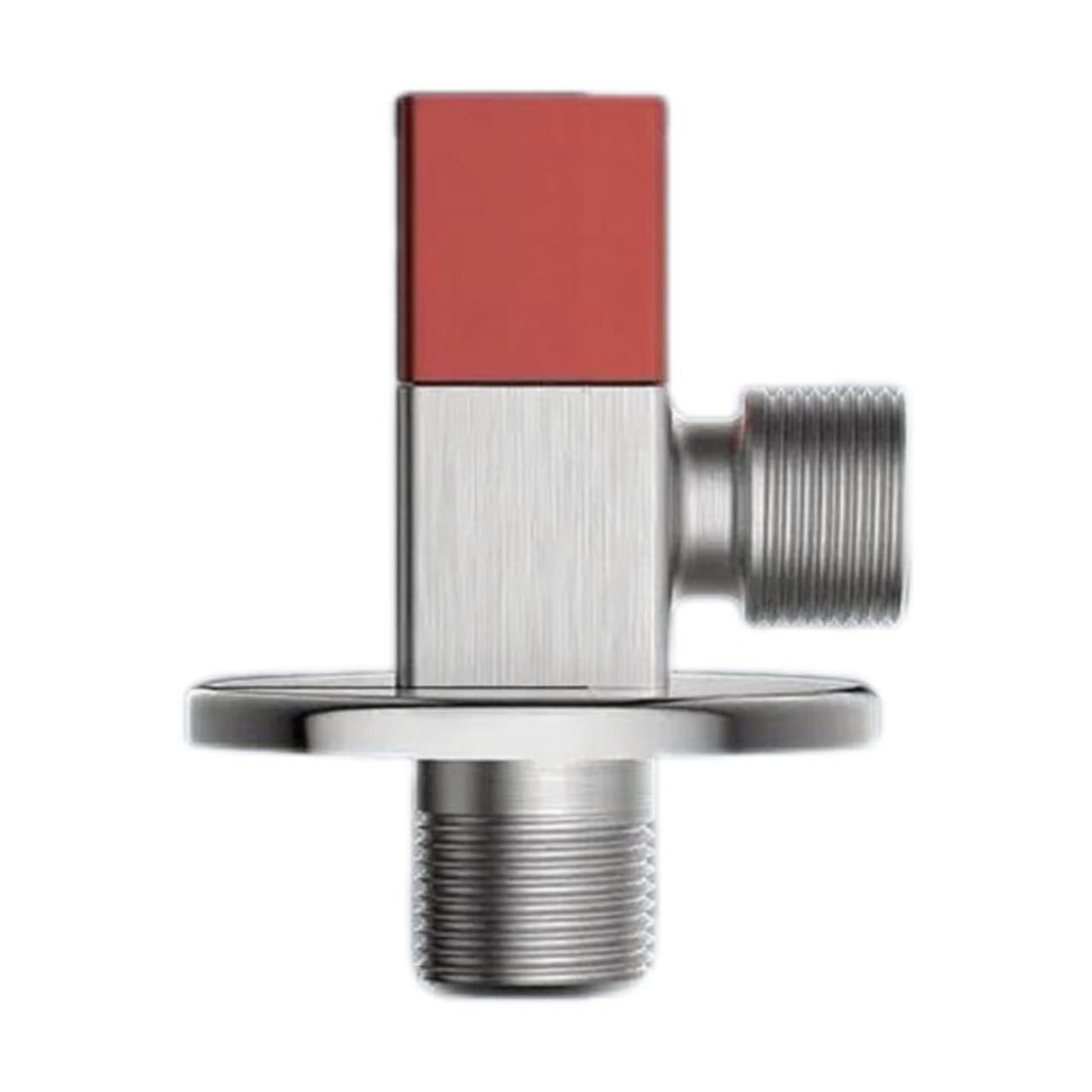 အနီရောင်နှင့် အပြာရောင် အညွှန်း Square Handle Water Heater Toilet Inlet Angle Valve အနီရောင်နှင့် အပြာရောင် အညွှန်း Square Handle Water Heater Toilet Inlet Angle Valve