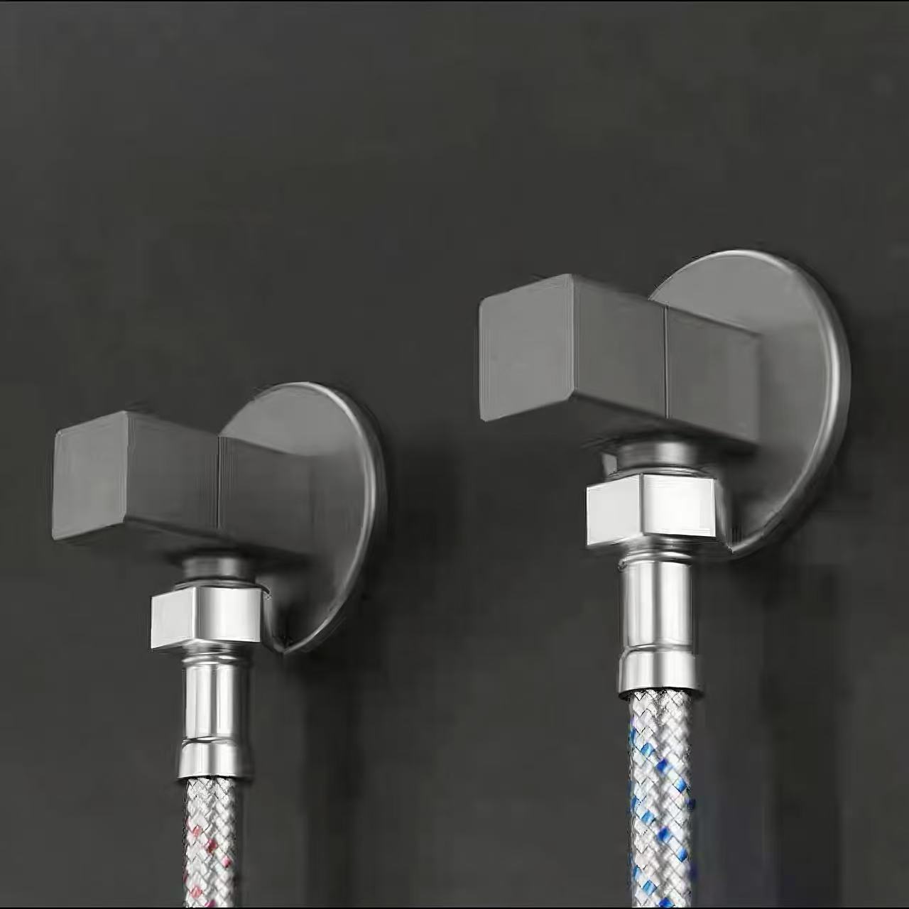 Square Angle Valve သည် Universal Bathroom Water Inlet Valve ဖြစ်သည်။ Square Angle Valve သည် Universal Bathroom Water Inlet Valve ဖြစ်သည်။