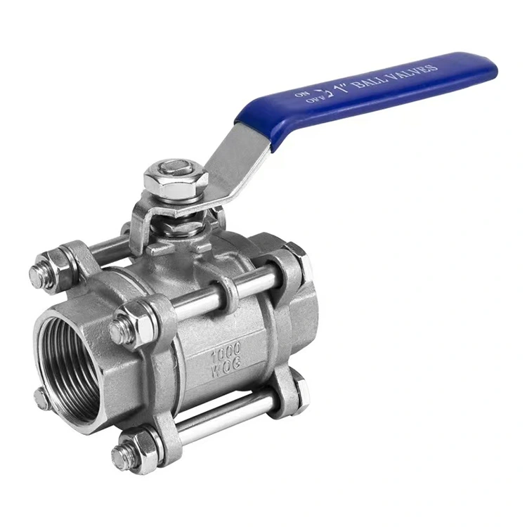 အပူပေးရန်အတွက် Three-Piece Ball Valve